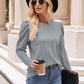 Mandy Round Neck Puff Sleeve Blouse