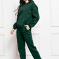 Drop Shoulder Long Sleeve Hoodie and Pants Set