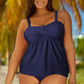 Full Size Adjustable Strap Tankini Set