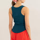 HYFVE Ribbed Scoop Neck Racerback Tank