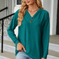 V-Neck Long Sleeve T-Shirt