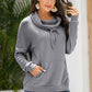 Ivy Lane Cowl Neck Drop Shoulder Sweatshirt