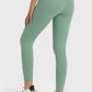 High Waist Ankle-Length Yoga Leggings