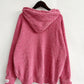 Drawstring Long Sleeve  Hooded Sweater