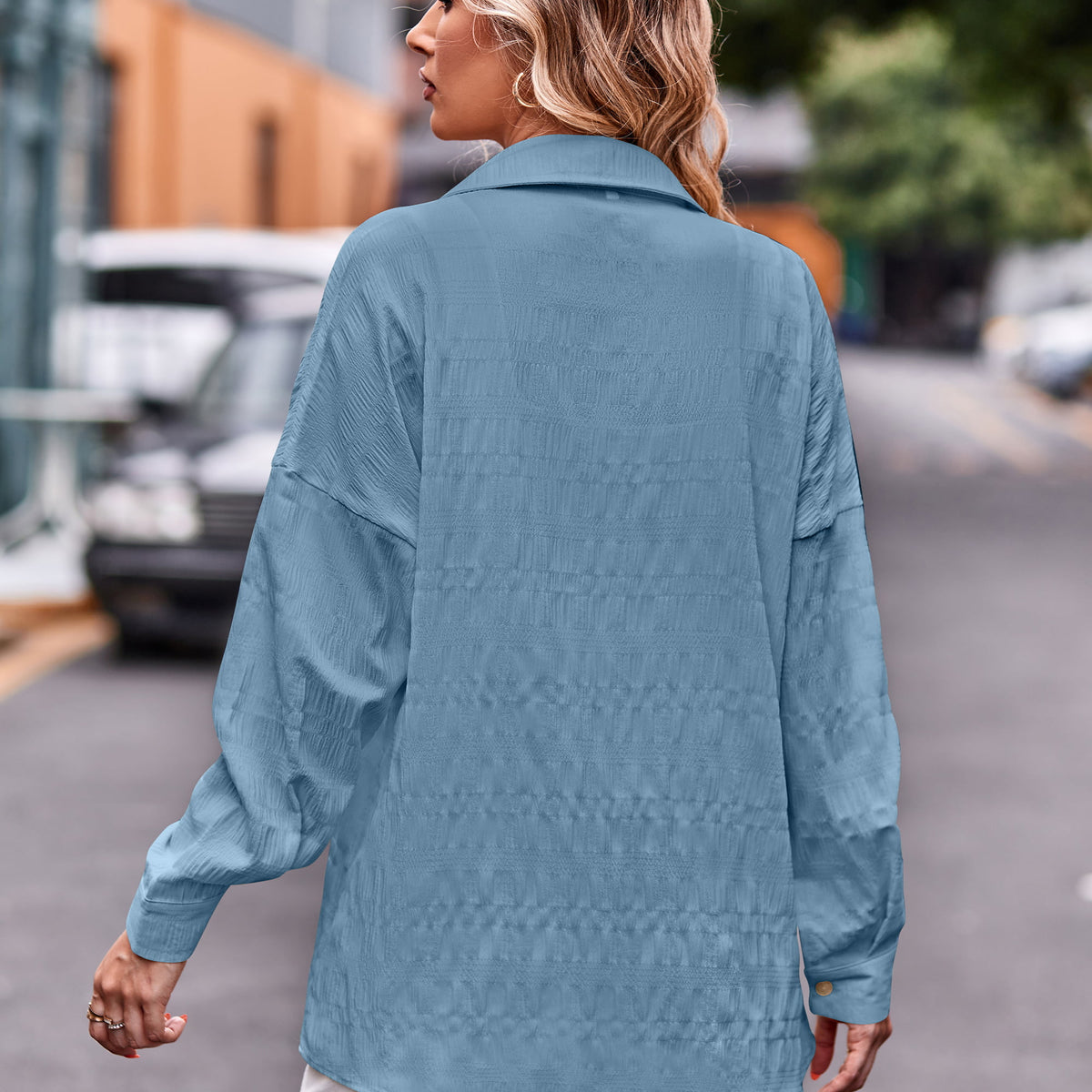 Dropped Shoulder Longline Shirt