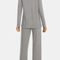 Long Sleeve Top and Pants Lounge Set