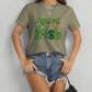 KISS ME I'M IRISH Round Neck T-Shirt