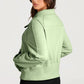 Half Zip Long Sleeve Sweatshirt