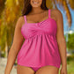 Full Size Adjustable Strap Tankini Set