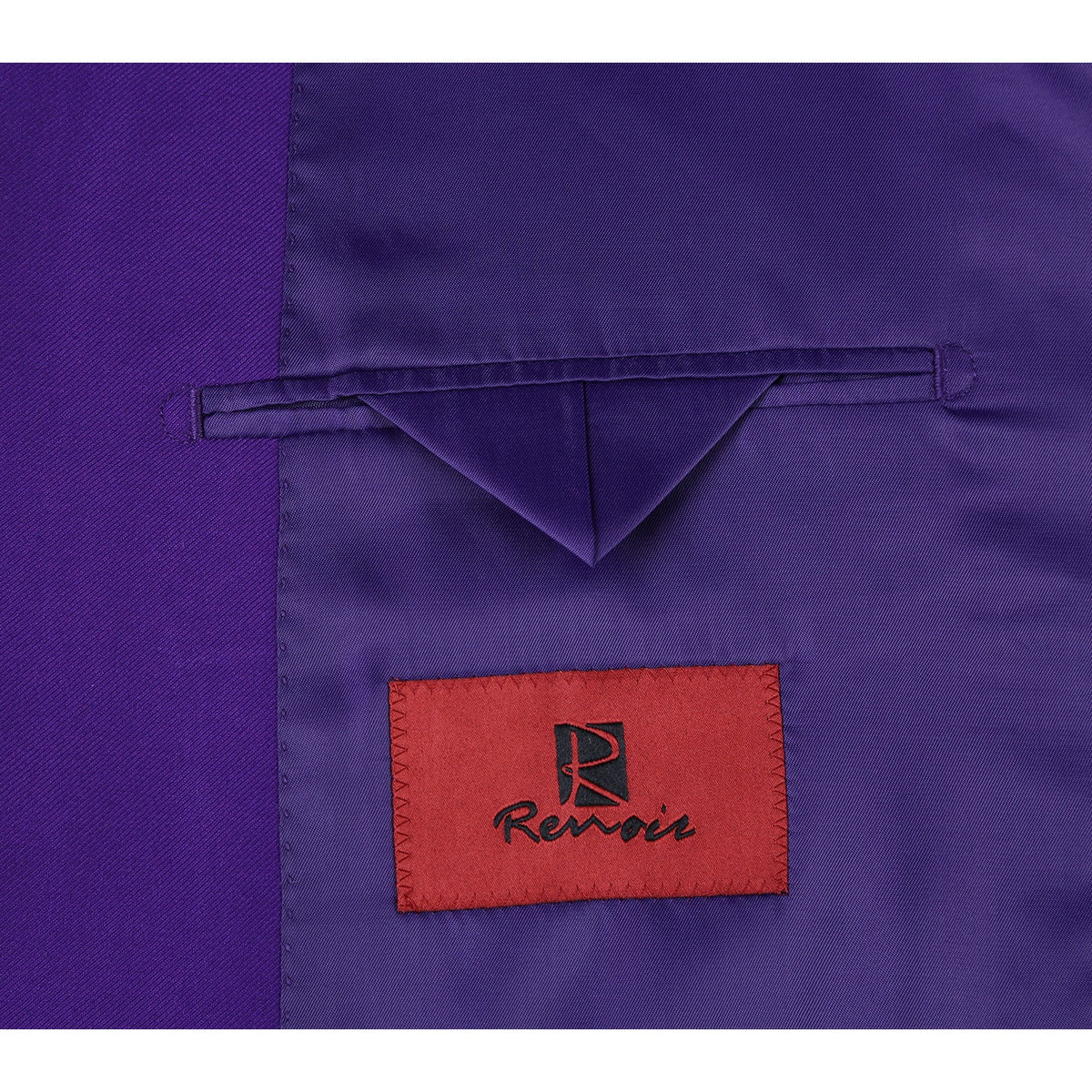 201-68 Men's 2-Piece Slim Fit Single Breasted Notch Lapel Suit