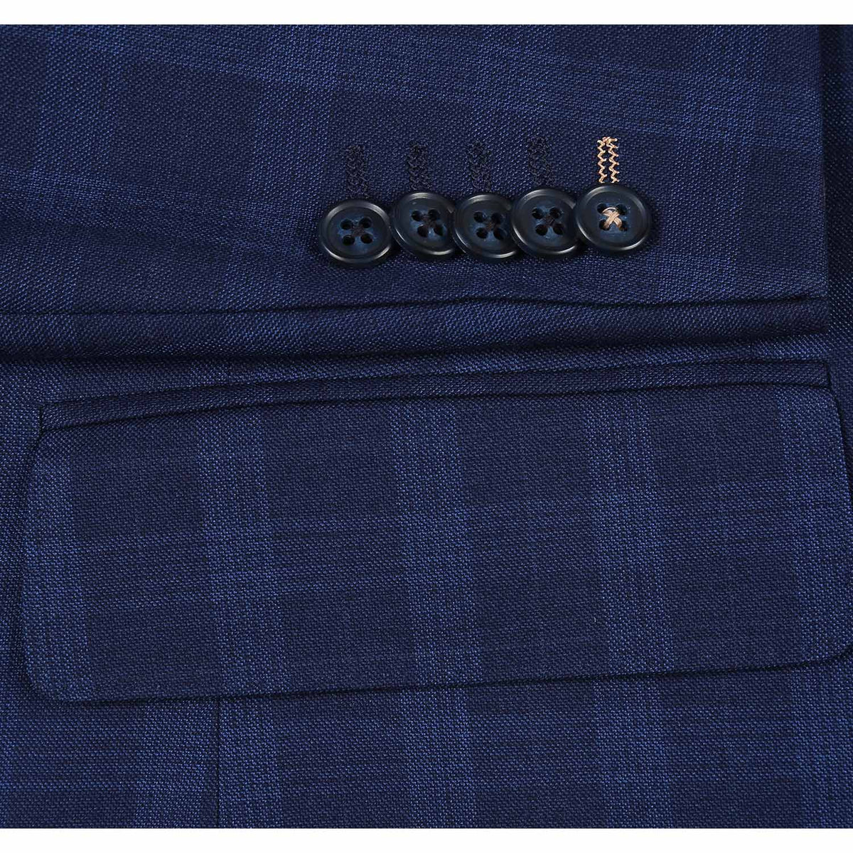 92-53-410EL Navy Check Suit