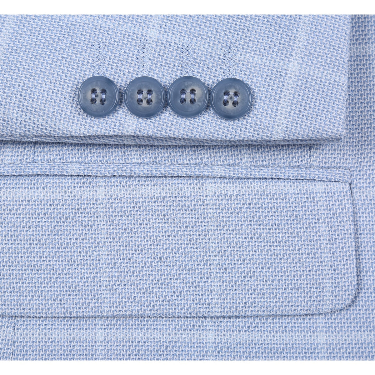 294-64 Men's Classic Fit Blazer LIGHT BLUE L48 Classic Fit