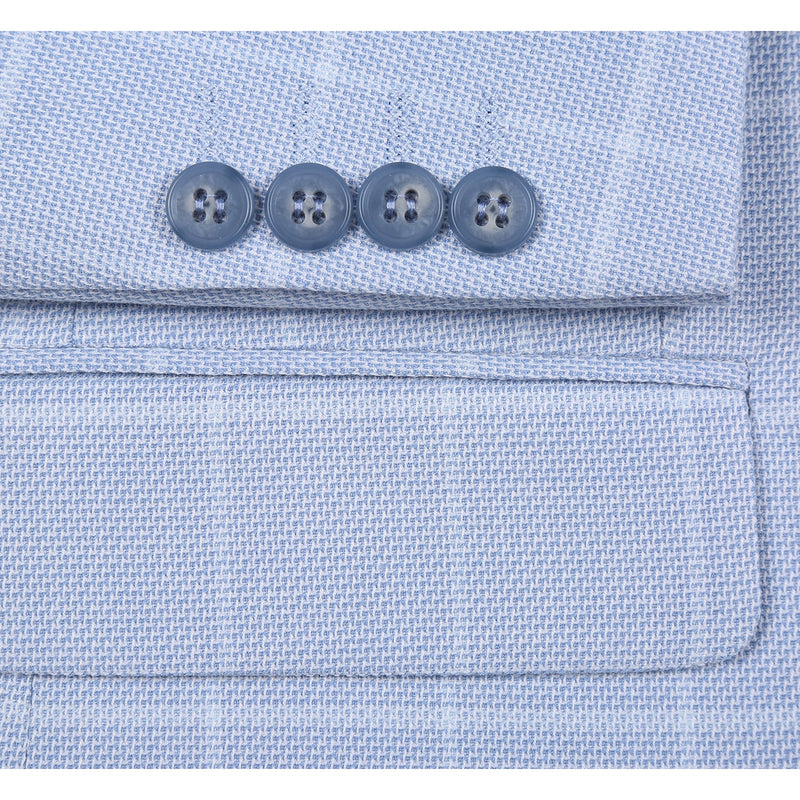 294-64 Men's Classic Fit Blazer LIGHT BLUE L48 Classic Fit