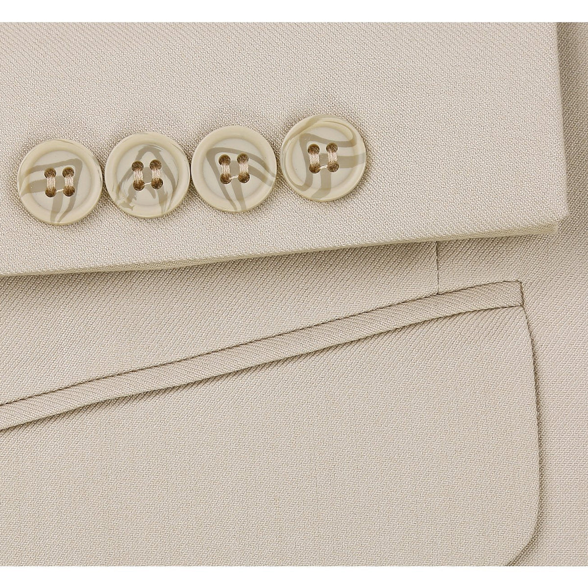 201-3 Men's 2-Piece Single Breasted Notch Lapel Suit