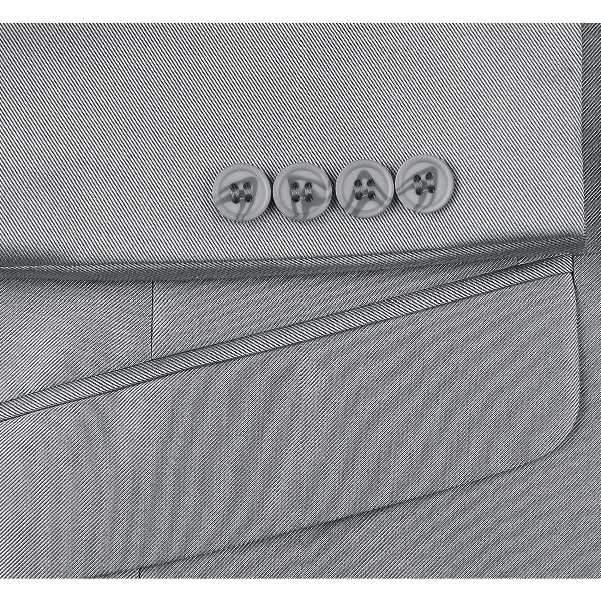 207-2 Men's Sharkskin Italian Styled Two Piece Suit