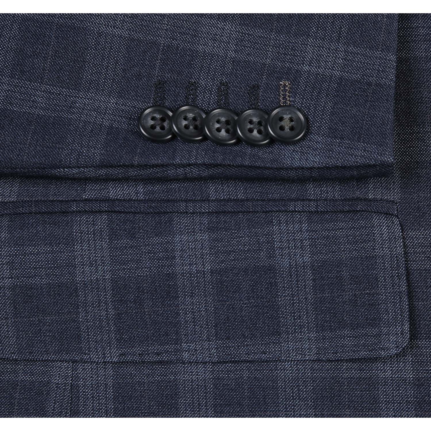 92-52-410EL Iron Gray Check Suit