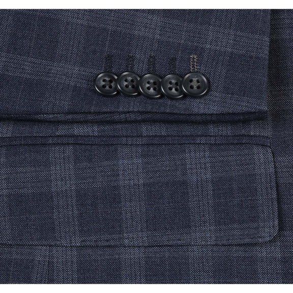 92-52-410EL Iron Gray Check Suit