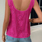 Tie Shoulder V-Neck Tank