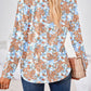 Full Size Square Neck Long Sleeve Blouse