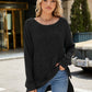 Round Neck Long Sleeve T-Shirt