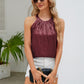 Sequin Grecian Neck Tank