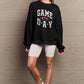 Simply Love Full Size GAME DAY Graphic Sweatshirt