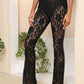 Lace High Waist Swim Pants