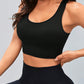 Cutout Racerback Scoop Neck Active Tank