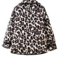 Leopard Open Front Long Sleeve Outerwear