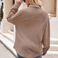 Mandy Collared Neck Dropped Shoulder Shirt