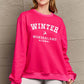 Simply Love Full Size WINTER WONDERLAND ALUMNI Graphic Long Sleeve Sweatshirt