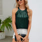 Sequin Grecian Neck Tank