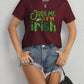 KISS ME I'M IRISH Round Neck T-Shirt