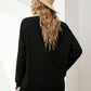 Side Slit Drop Shoulder Sweatshirt