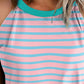 Striped Round Neck Tank