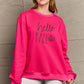 Simply Love Full Size HELLO FALL Graphic Sweatshirt