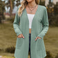 Open Front Long Sleeve Cardigan