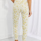 Judy Blue Full Size Golden Meadow Floral Skinny Jeans