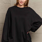 Simply Love Full Size Dropped Shoulder Sweatshirt