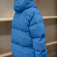 Pocketed Zip Up Hooded Puffer Jacket