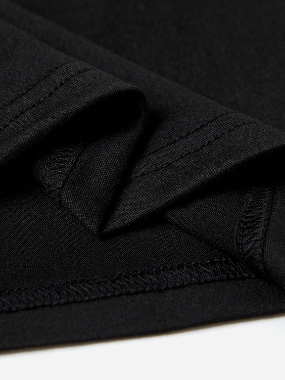 Letter Round Neck Short Sleeve T-Shirt
