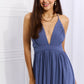 OneTheLand Captivating Muse Open Crossback Maxi Dress