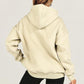 Dropped Shoulder Long Sleeve Hoodie