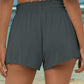 Drawstring Elastic Waist Swim Shorts