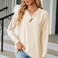 V-Neck Long Sleeve T-Shirt