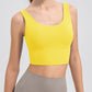 Scoop Neck Wide Strap Active Tank