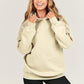 Dropped Shoulder Long Sleeve Hoodie