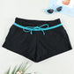 Full Size Drawstring Swim Shorts