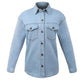 Button Up Pocketed Denim Jacket