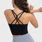 Crisscross Round Neck Active Tank